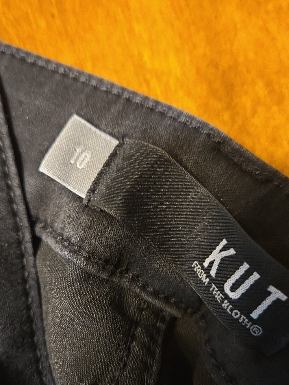 Kut from the Kloth Women's Black Boot Cut Jeans - Stretch Fit - Picture 3 of 3